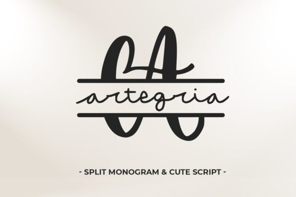 Artegria Duo: The Dynamic Font for Modern Creatives