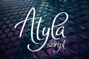 Atyla: A Fresh, Modern Script Font for Every Project