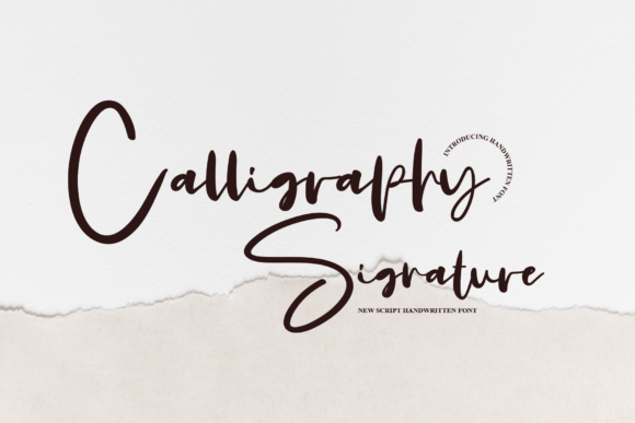 Calligraphy Signature: A Modern Script with Lasting Personality