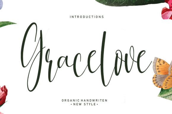 Gracelove: A Script Font for Elegant and Modern Designs