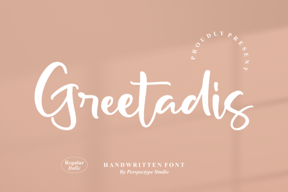 Greetadis: Your Go-To Handwritten Font for Authentic Projects