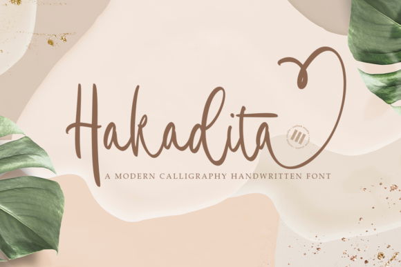 Hakadita: The Magical Script Font for Elegant Design