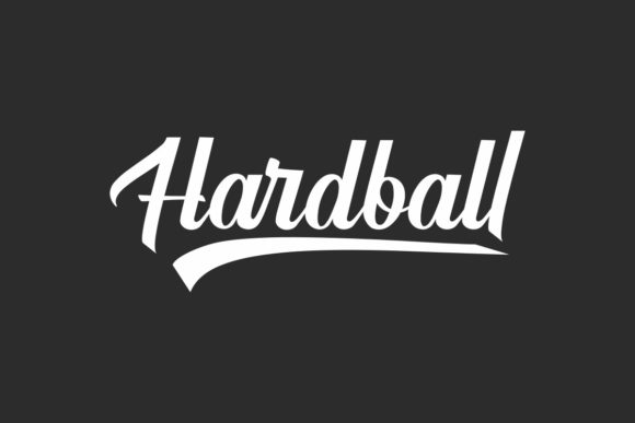 Hardball: A Retro Script Font with a Modern Edge