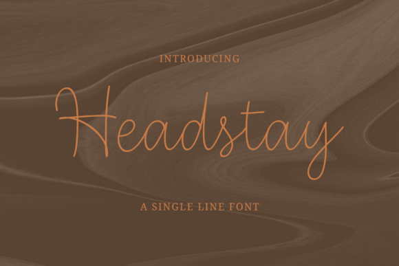 Headstay: The Script Font for Modern Elegance