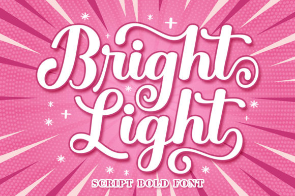 Introducing Bright Light: A Bold Script for Modern Branding