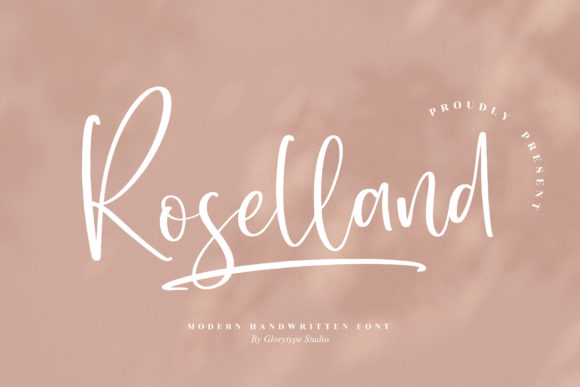 Roselland: A Script Font for Authentic Branding
