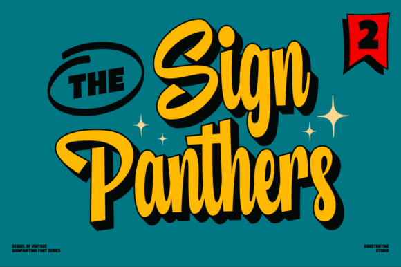 Sign Panthers 2: Your Font Trio for a Friendly Brand