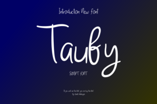 Taufy: The Script Font That Balances Elegance and Versatility