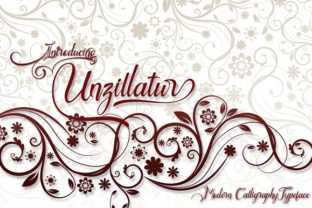 Unzillatur: The Modern Script with a Playful Edge